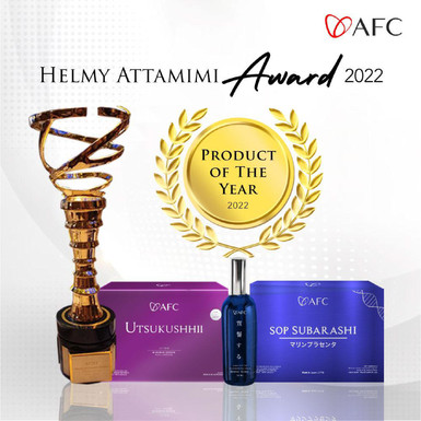 AFC Life Science - Helmy Attamimi Award 2022 : AFC Life Science mendapatkan Penganugerahan Product of The Year 2022 dari Helmy Attamimi Award 2022